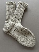 Schafwollsocken Handgestrickt