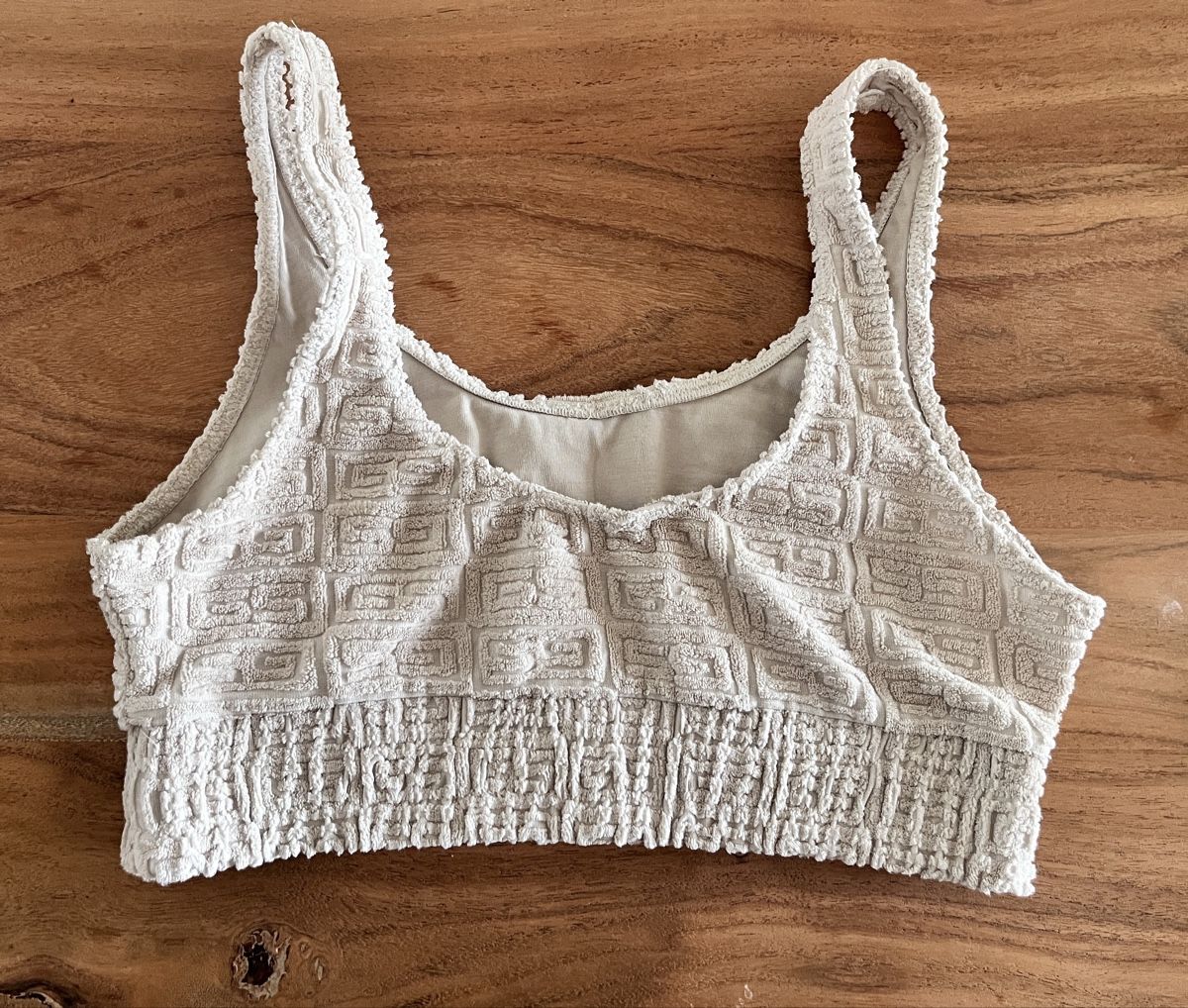 Gymshark Top: Gymshark Top Crem weiß im S Neu – Nuovo (secondo la descrizione) da Herisau venduto da dav_7zn2 2