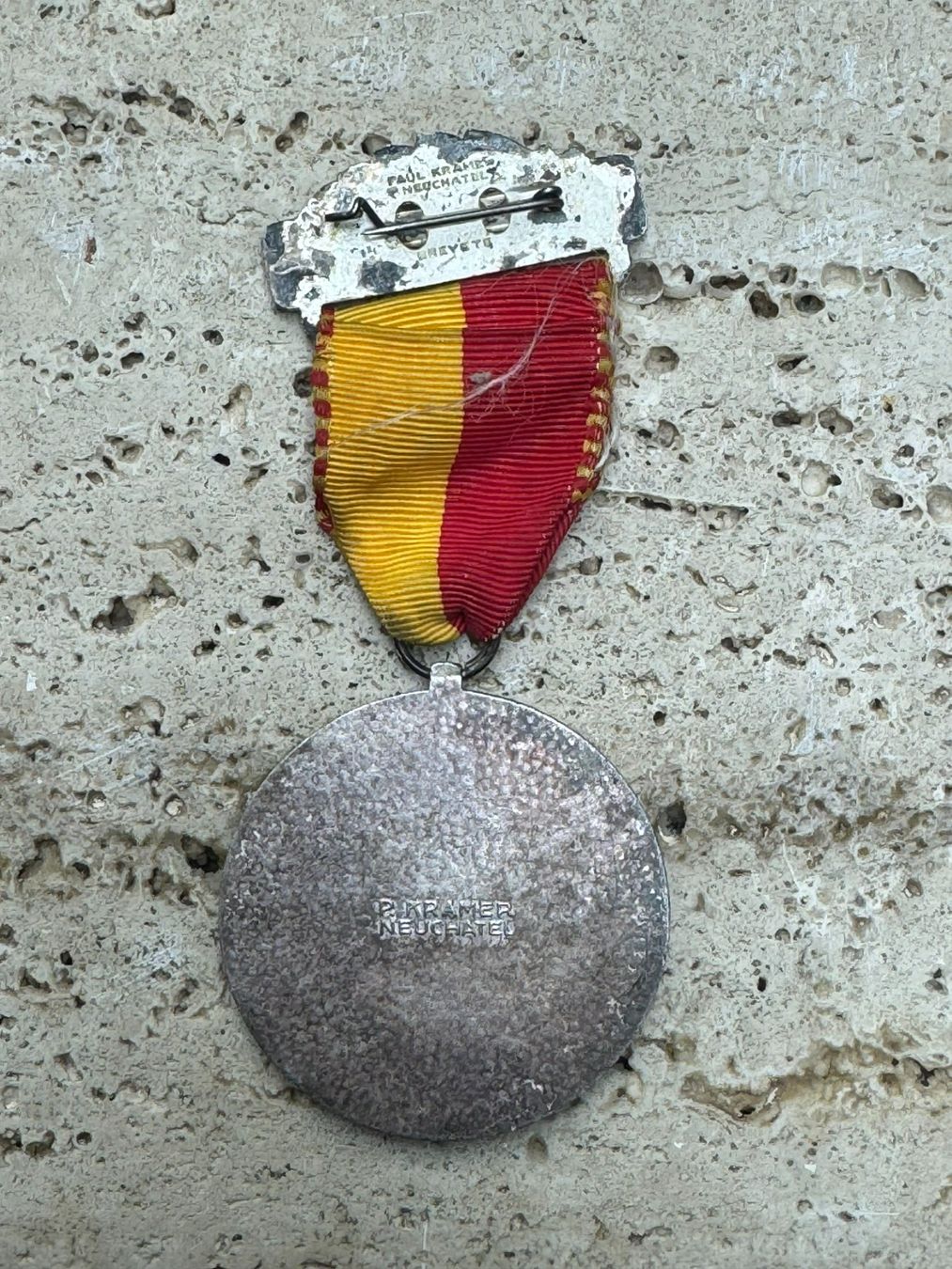 Swiss Placchette & Badge: Medaille DIstingtion Geneve Police Kramer – Usato da Genève venduto da Atelier.Curio 1