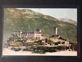 AK 1913 von Bellinzona nach Zürich