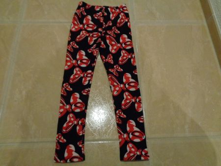 neue gefütterte Minnie Schleifen leggins,7J 122