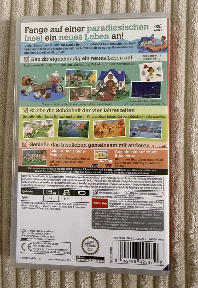 Nintendo Giochi: Animal Crossing (Nintendo Switch) – Nuovo (secondo la descrizione) da Thun venduto da jan_82tc 1
