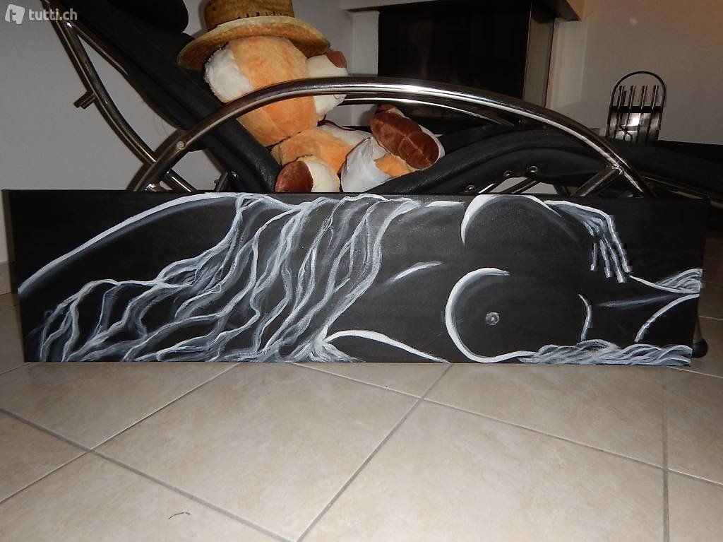 Dipinti: 120cm GRANDE dipinto quadro NUDO DONNA – Nuovo (secondo la descrizione) da Coldrerio venduto da camillo71