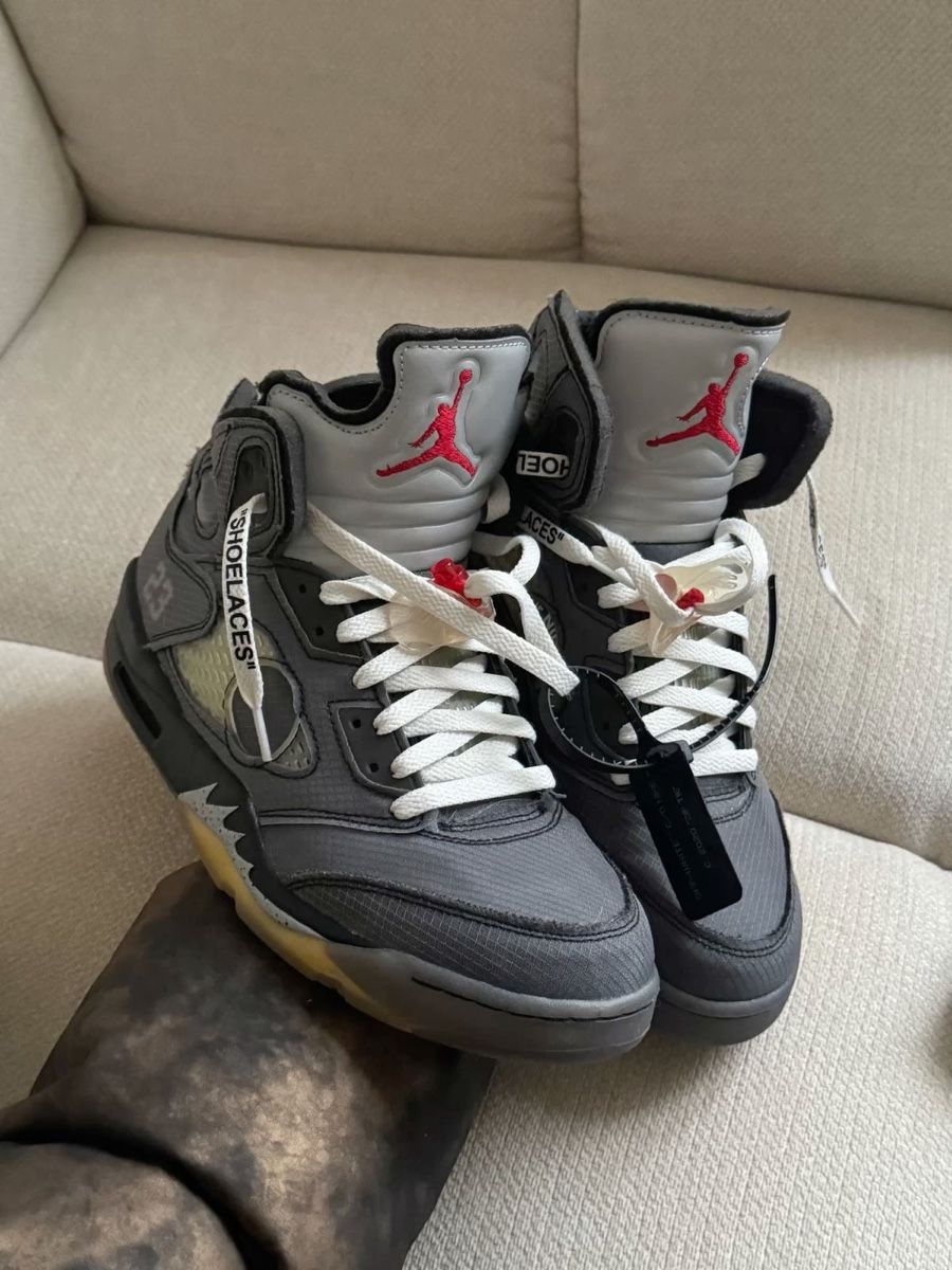 Scarpe da uomo: Jordan 5 OFF WHITE – Usato da Flawil venduto da ste_l8l7