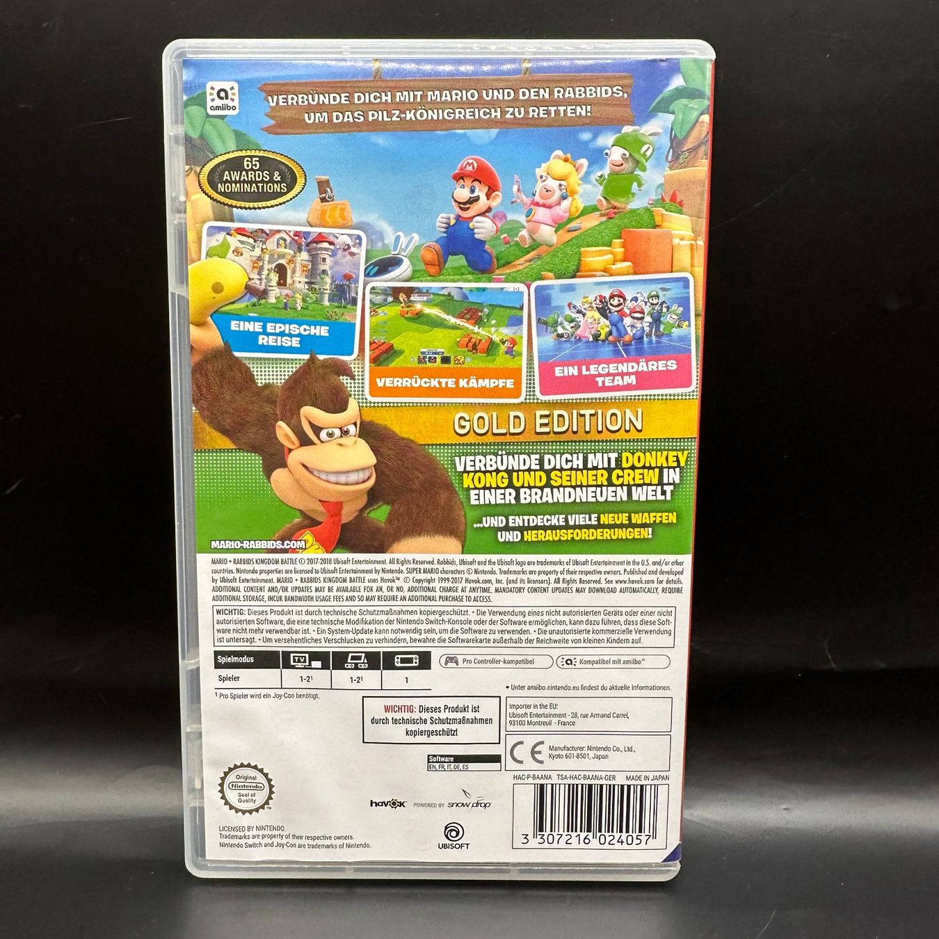 Nintendo Giochi: Mario + Rabbids Kingdom Battle Switch – Usato da Düdingen venduto da Nerdworld 1