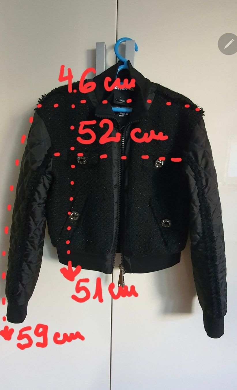 Pinko Giacche: PINKO Winterjacke Gr.36/S – Usato da Basel venduto da Kristal4 7
