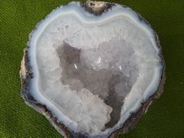 Kristall"Geode"/Mexico/halbiert-geschliffen-poliert/"Herz"