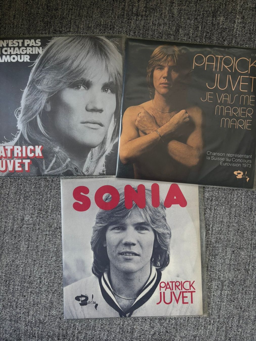 Dischi in vinile: 3xPatrick Juvet Singles – Usato da Zofingen venduto da Bigron