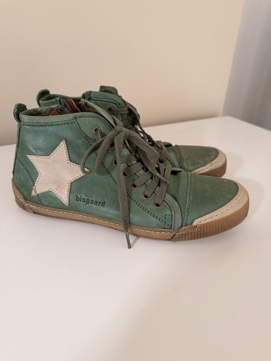 Bisgaard Chaussures hommes: Bisgaard Halbschuhe Leder, Gr. 38, grün – D'occasion à Näfels par Triibholz