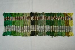 DMC Stickgarn Mouliné –  36er Pack – Sticktwist (Los A15)