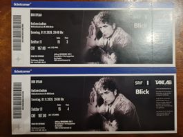 Bob Dylan Hallenstadion 01.11.2026 Sektor I1- nahe Bühne