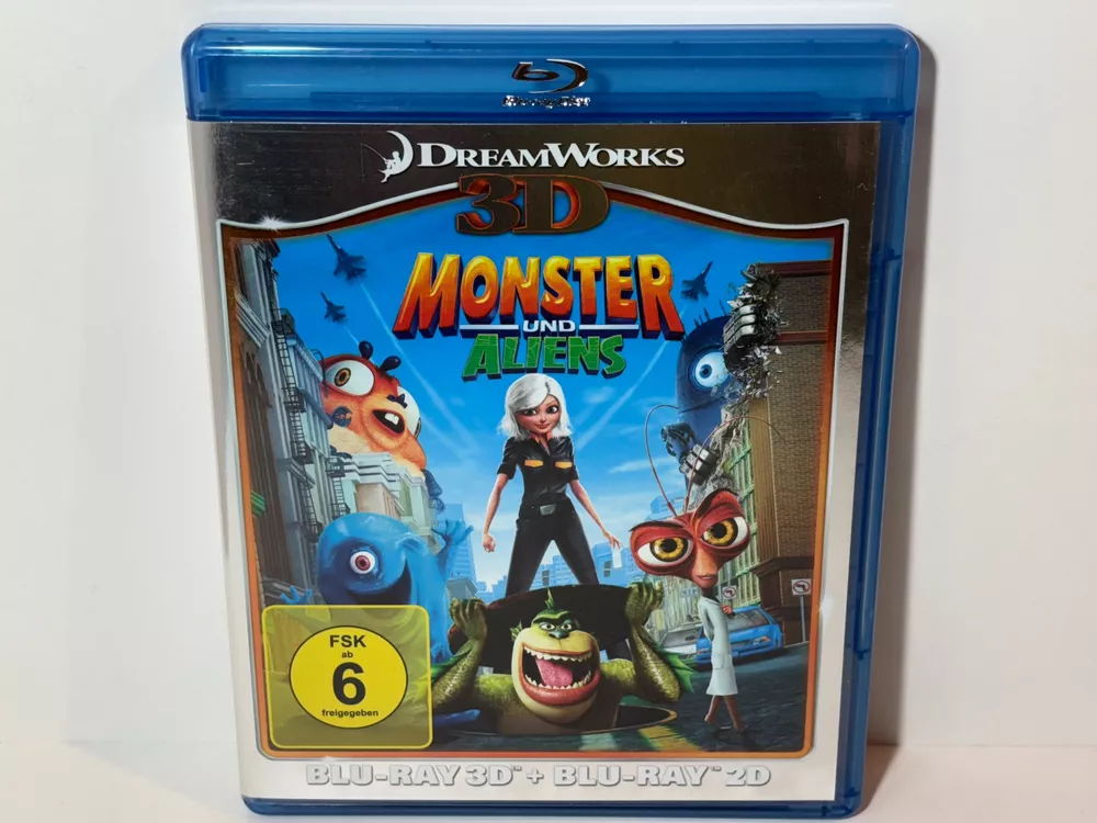Monster vs. Aliens Blu Ray (Gebraucht) in Wilderswil für CHF 3.9 – mit ...