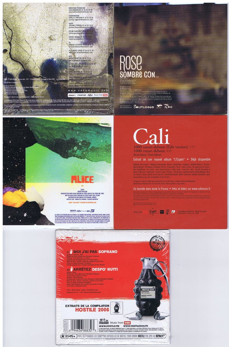 CD: 5 Demo CDs "en francais", assortiert – Usato da Unterengstringen venduto da Lastchance 1