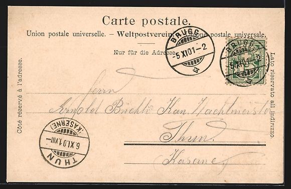 Cartes postales: Brugg, Landwirtschaftliche Winterschule – D'occasion à Berlin par bartko-reher 1
