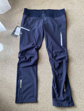 Neue Schöffel Rinnen Softshell Hose, Herren, Gr. 56, blau