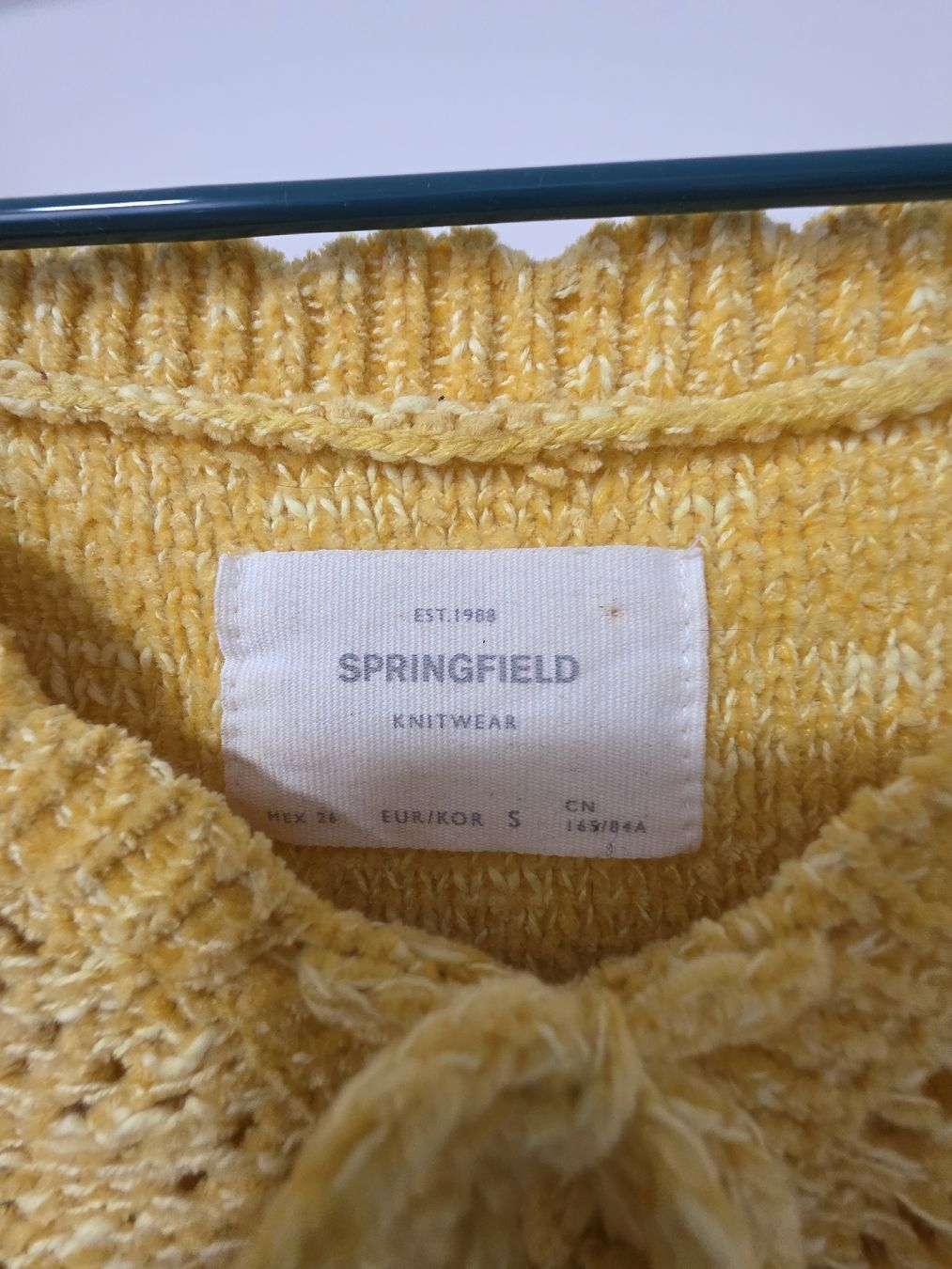 Pullover & Sweatshirts: Springfield yellow knit sweater S – Gebraucht aus Herrenschwanden von dnv_z25w 2