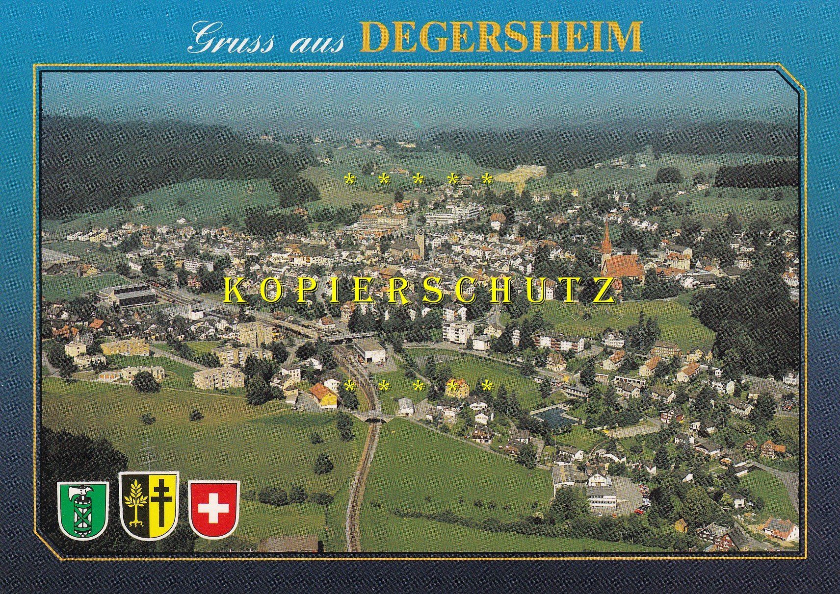 Cartoline postali: Gruss aus Degersheim /ay – Usato da Hombrechtikon venduto da Rudolf07