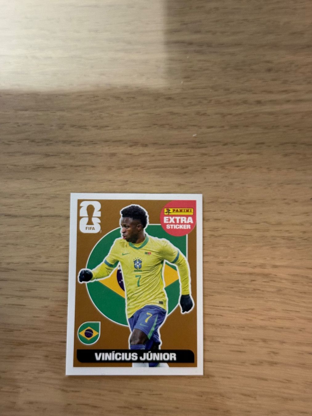 Panini Carte collezionabili: EXTRA Vinicius Panini GOLD – Usato da Plan-les-Ouates venduto da leo_7mnr 2