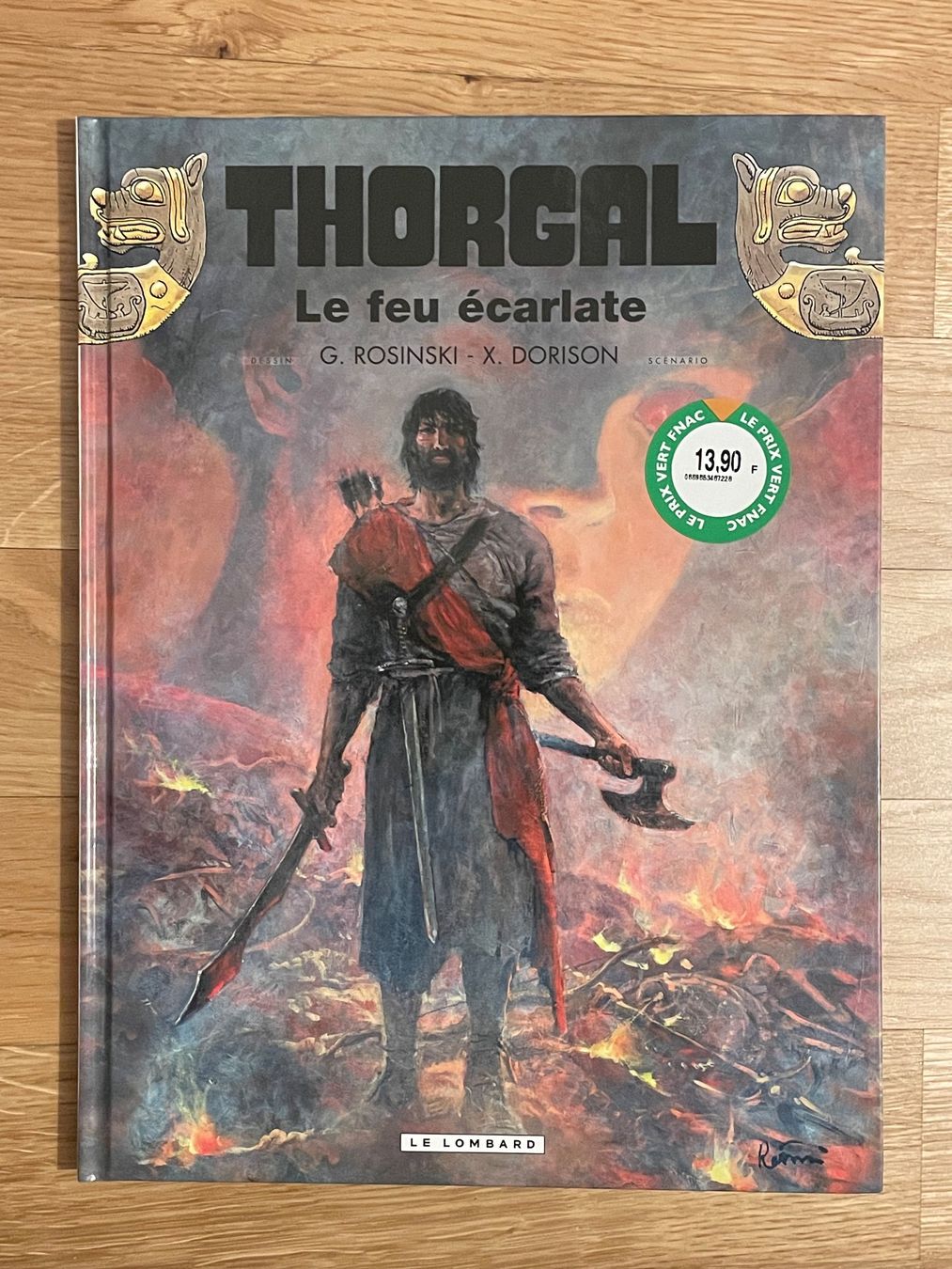 Fumetti: THORGAL 35 : LE FEU ÉCARLATE EO – Usato da Lausanne venduto da gaugau61