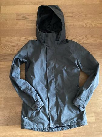 Dunkelgraue Snowboard-Jacke Burton