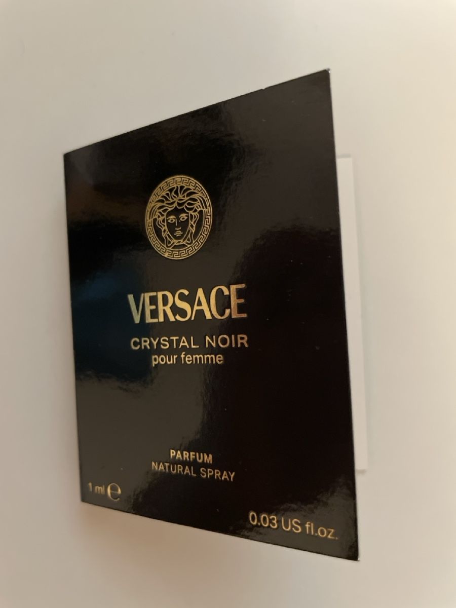 Versace Profumi & Eau de Toilette: Versace Crystal Noir Parfum 1ml Luxusprobe  – Nuovo e nell'imballaggio originale da Nänikon venduto da Skin-Beauty 1