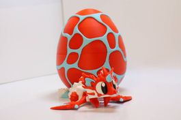 3D Drache beweglich Infernia Spielzeug Drache mit Ei