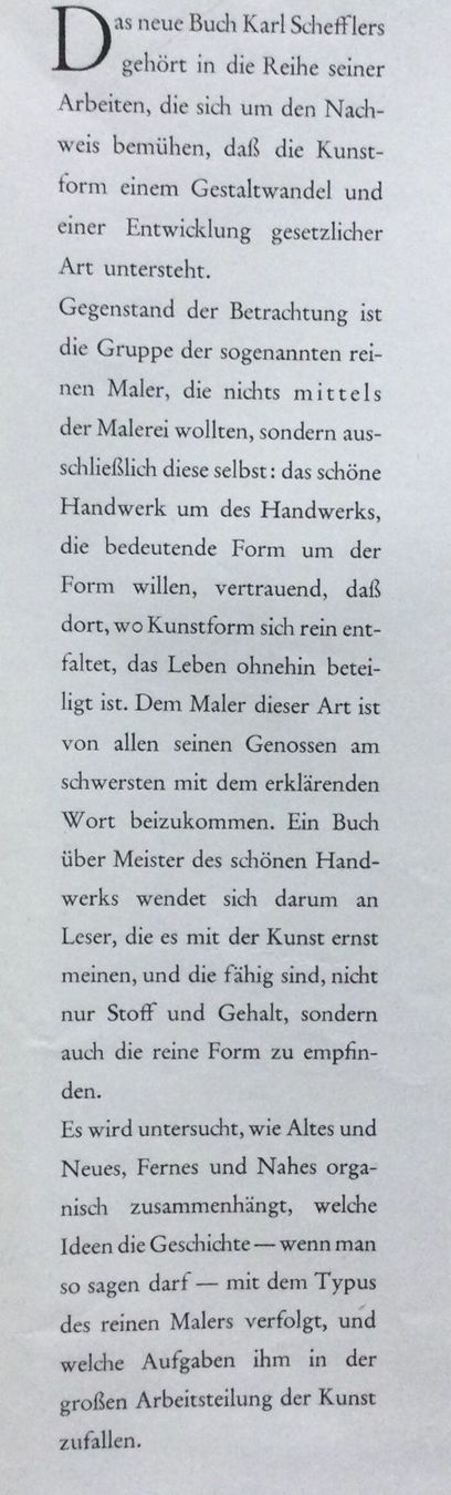 Bücher: Karl Scheffler: Europäische Malerei – Gebraucht aus Oftringen von Waltereg 1