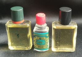 Vintage Mini Parfums Set: 4711, Men's Classic, Jean-Charles