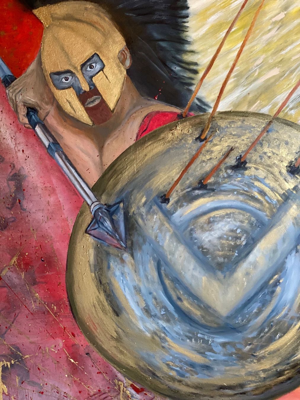 Dipinti: Oil Bild Sparta/Kunst Doks – Nuovo e nell'imballaggio originale da Beromünster venduto da dok_b8mf 3