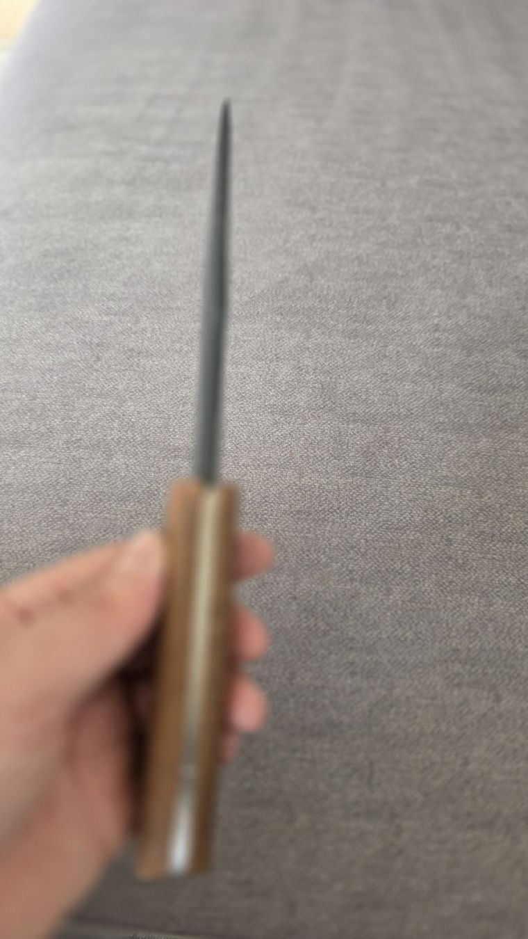 Accessori: Handgefertigtes Carbon-Messer mit Holzgriff und Kydexscheide – Nuovo e nell'imballaggio originale da St. Margrethen SG venduto da Duezenli61 4