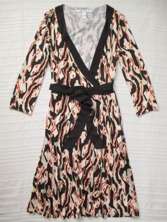 Diane von Furstenberg - Kleid Seide Gr. 36 Taurus Silk Dress