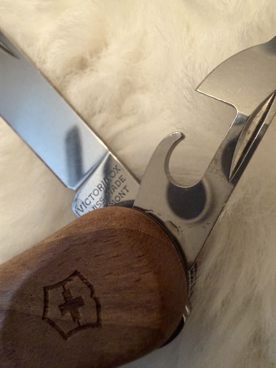 Victorinox Coltelli tascabile: Neues Sackmesser Evolution 10 Wood! – Nuovo e nell'imballaggio originale da Zug venduto da specki5 5