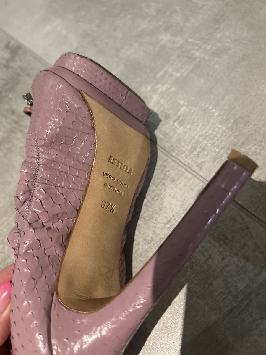 Damenschuhe: Pink le Silla python High Heels, Size 37½ – Neu und originalverpackt aus Veyrier von aliyag 8
