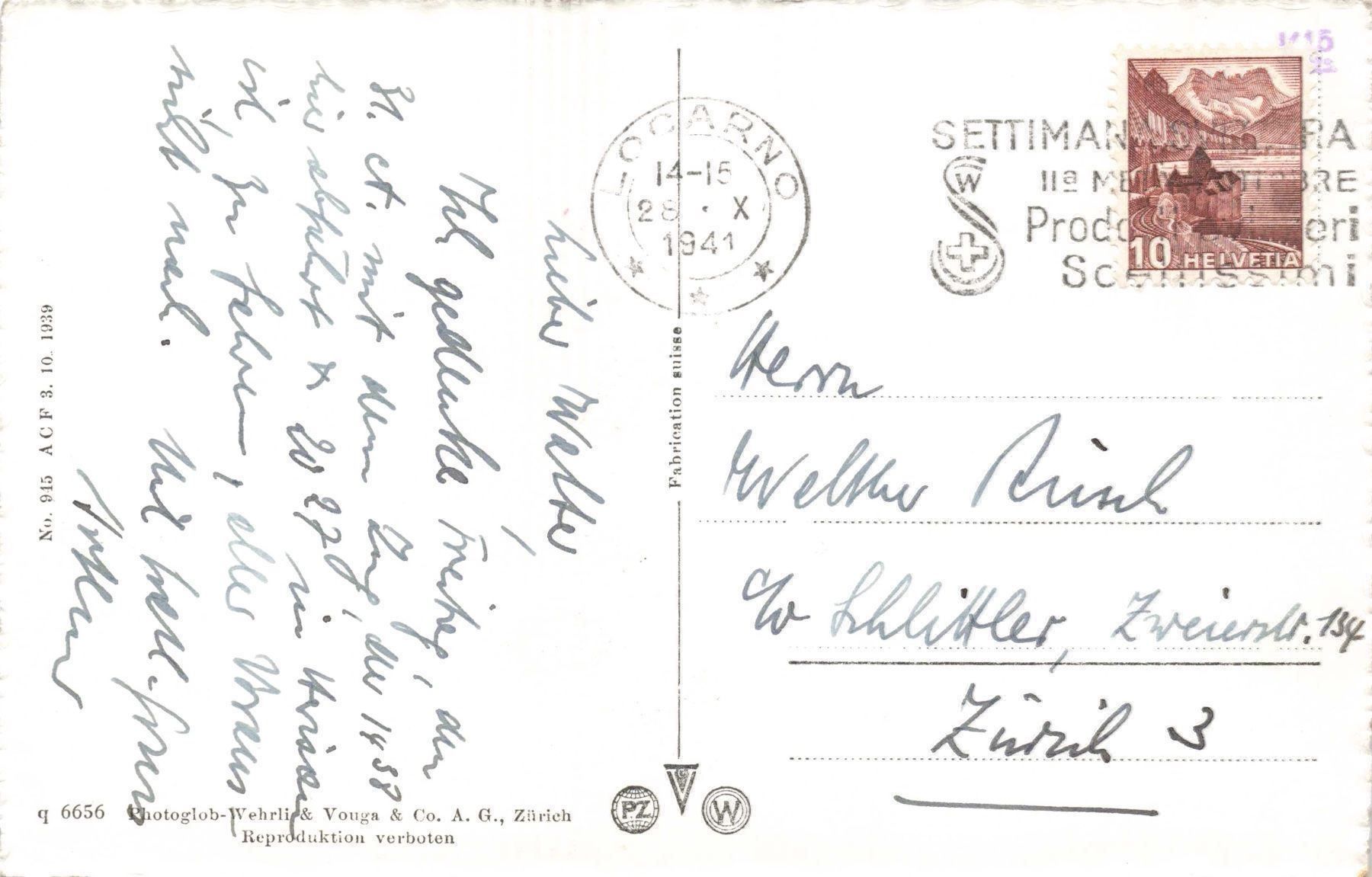 Cartoline postali: Mendrisio Ti – Usato da Biasca venduto da Blenio71 1