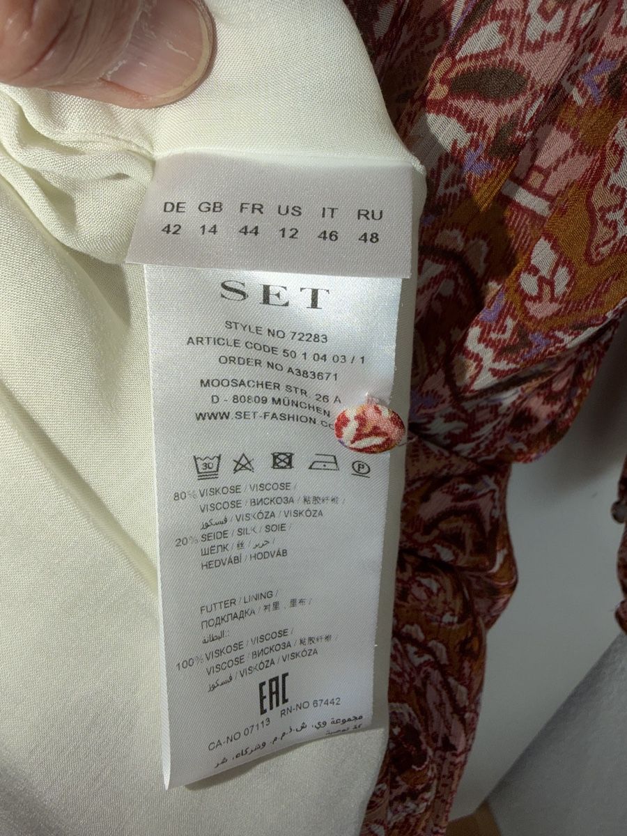 Vestiti: Tolles Seide Viscose Kleid SET 42 neu – Nuovo (secondo la descrizione) da Dornach venduto da samuti 6