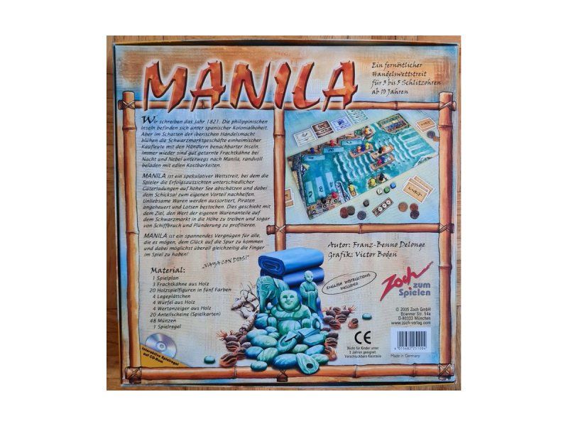Spiele: Brettspiel "Manila" – Gebraucht aus Zürich von Desmond01 1