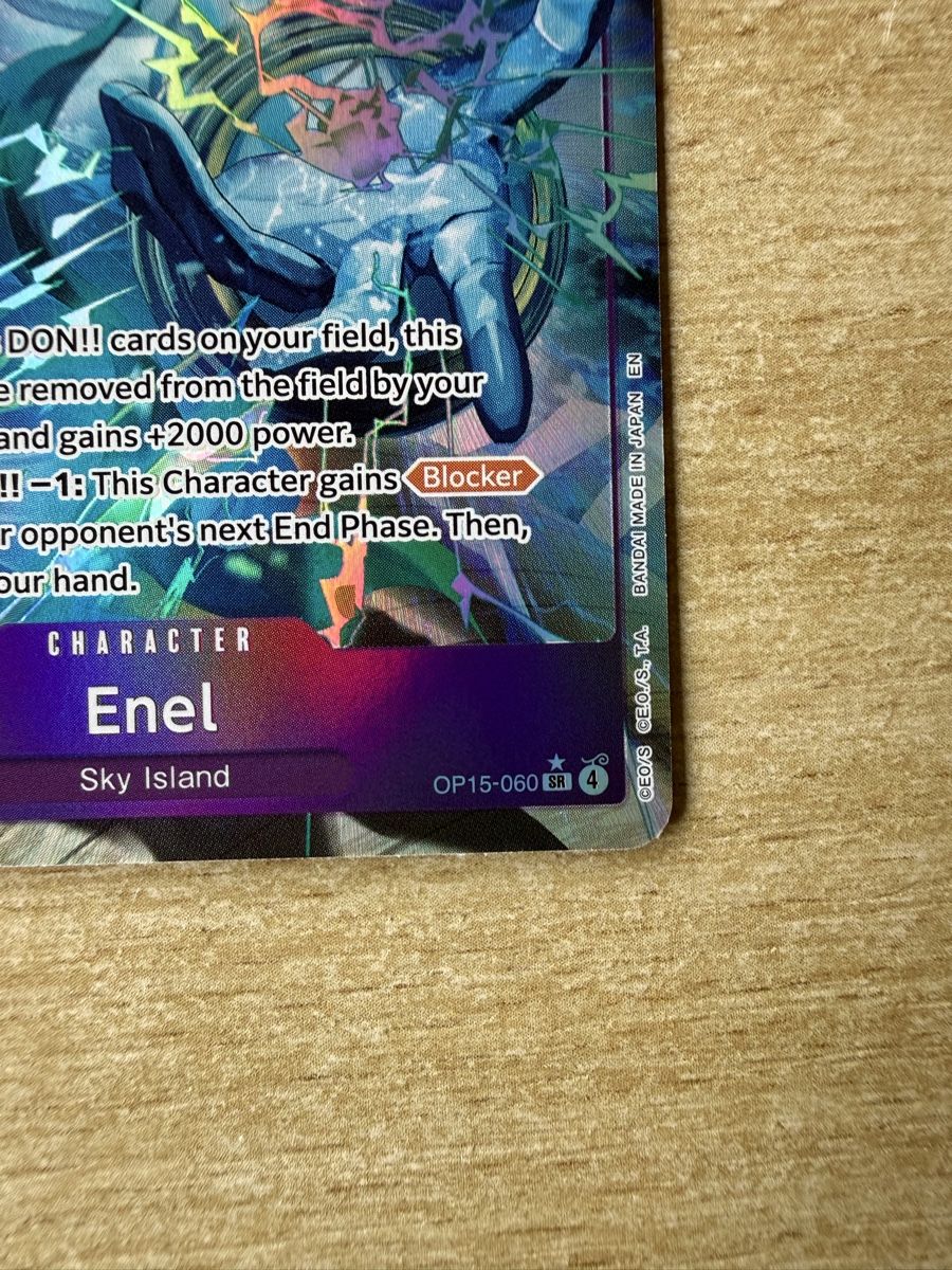 Bandai Carte collezionabili: Enel - OP15-060 - Top Zustand!! – Nuovo (secondo la descrizione) da Russikon venduto da fla_9nw2 6