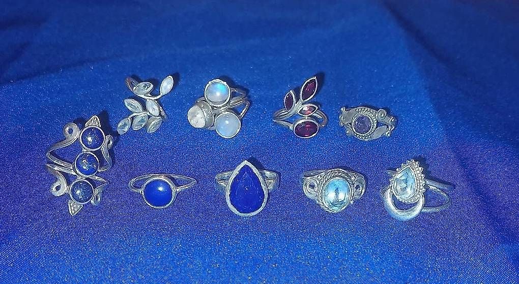 Sonstiger Schmuck: Anelli in argento 925 con pietre – Gebraucht aus Tesserete von BreezyRose 3