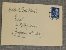 Brief Deutsches Reich Generalgouvernement 1943