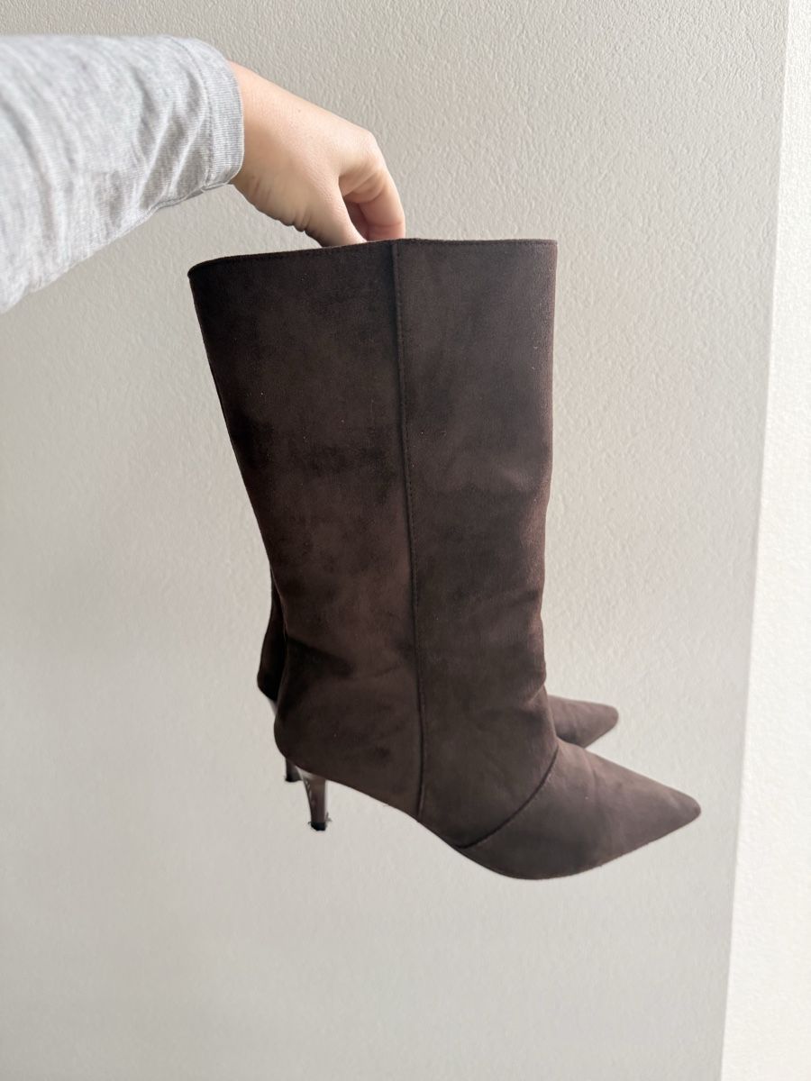 Scarpe da donna: Samt Stiefeletten – Nuovo (secondo la descrizione) da Rheineck venduto da Princessaitaliana 2