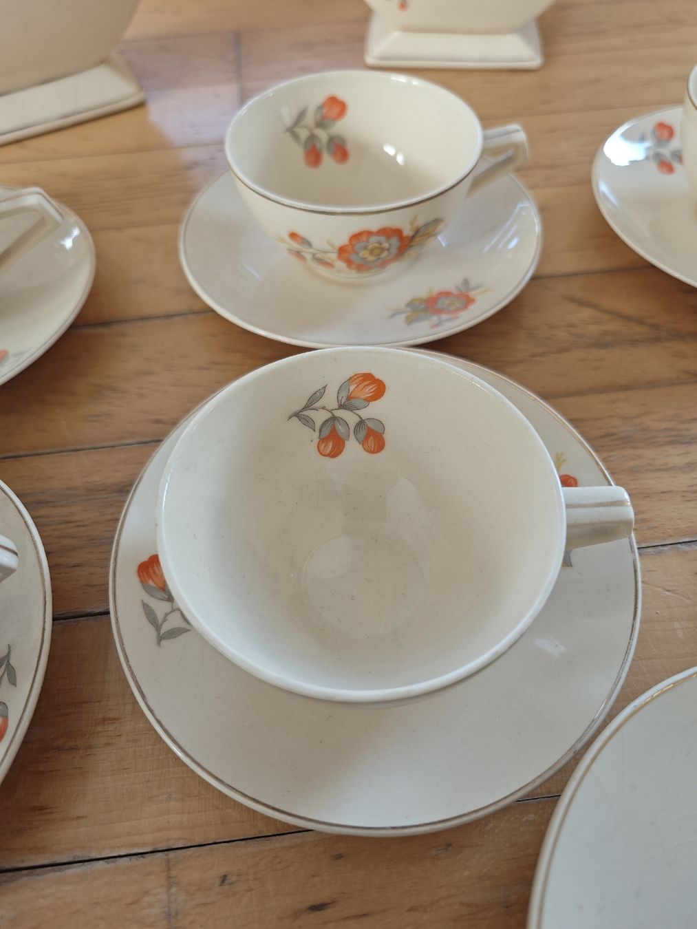 Set di piatti: Antik Tee Set Art Deco – Usato da Altendorf venduto da Crazycat_ 3