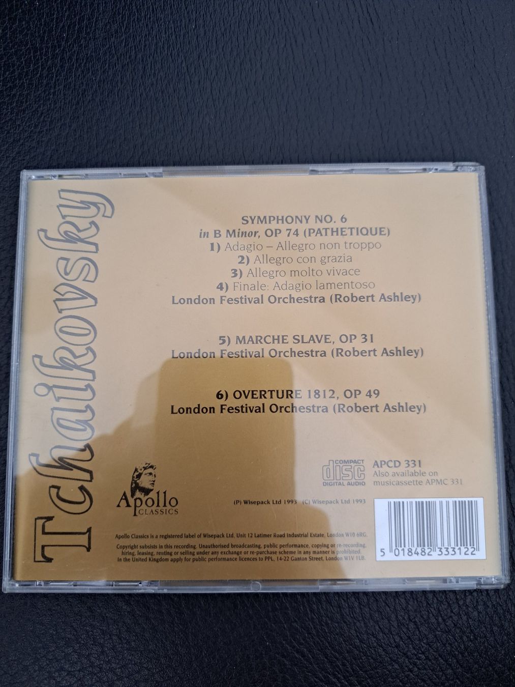 CDs: CD Tchaikovsky – Gebraucht aus Marly von mic_7k82 1