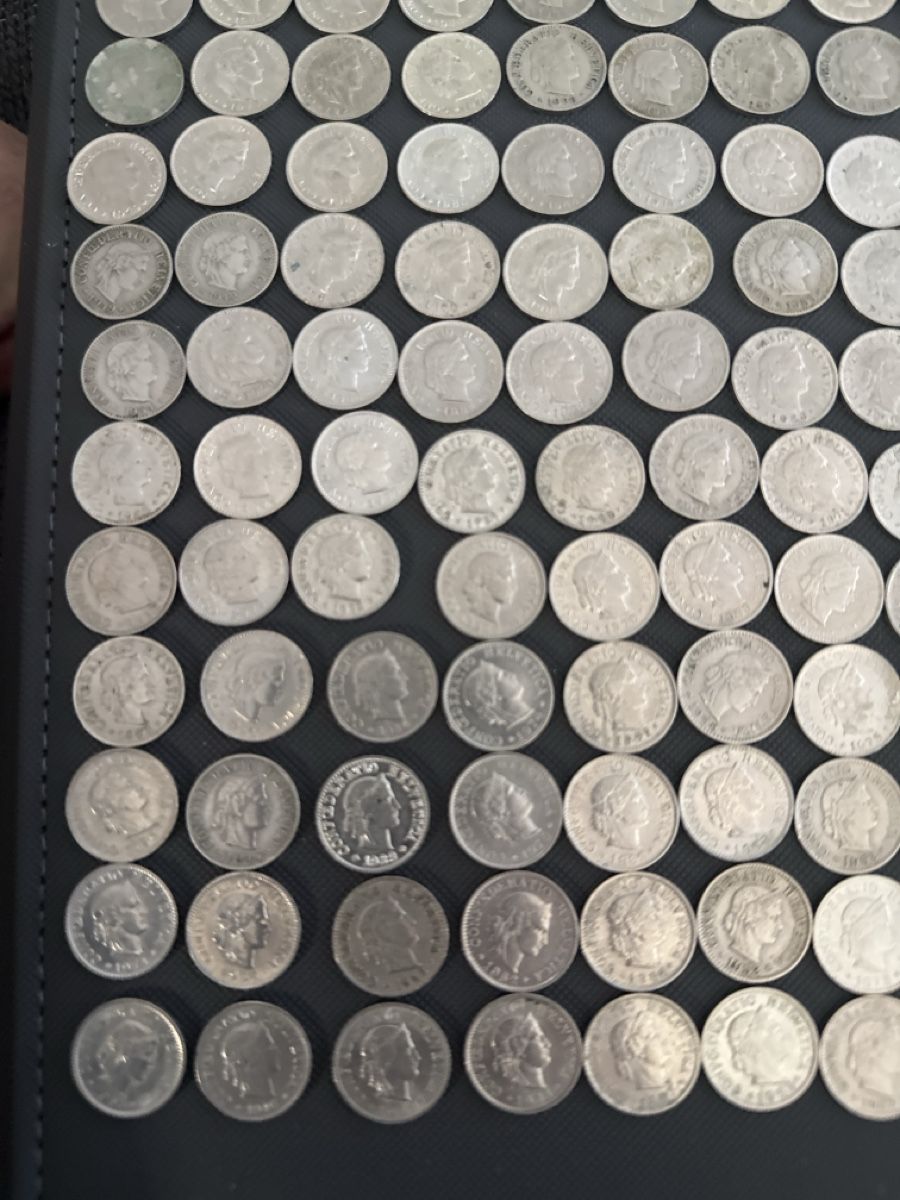 Tutti le monete: 5 Rappen Silber 204 Stück ab 1926 – Usato da St. Margrethen SG venduto da meg_6b9w 3