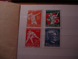 Satz Pro Juventute 1932 *
