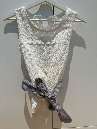 Weisses Top, A&F (Abercrombie), Gr. XS, neuwertig!