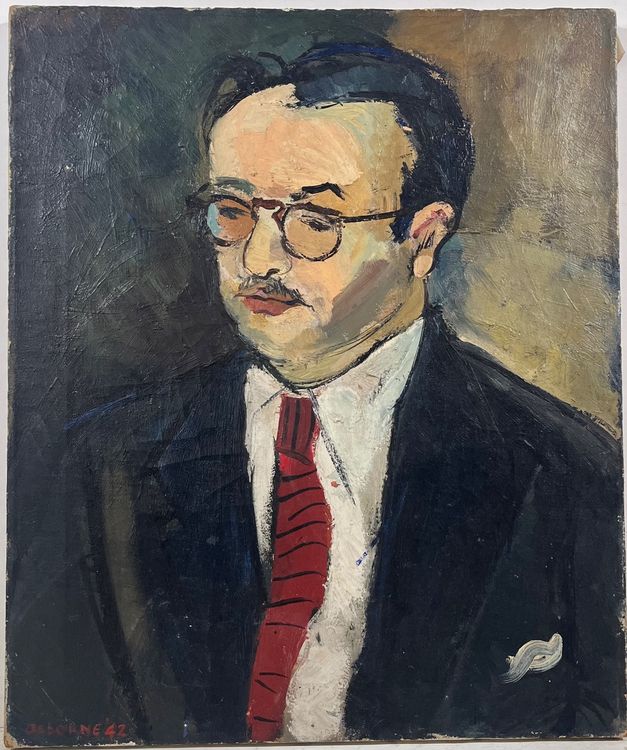 40.er Jahre Portrait Gemälde von eine Mann,Sig.: Osborne | Kaufen auf ...