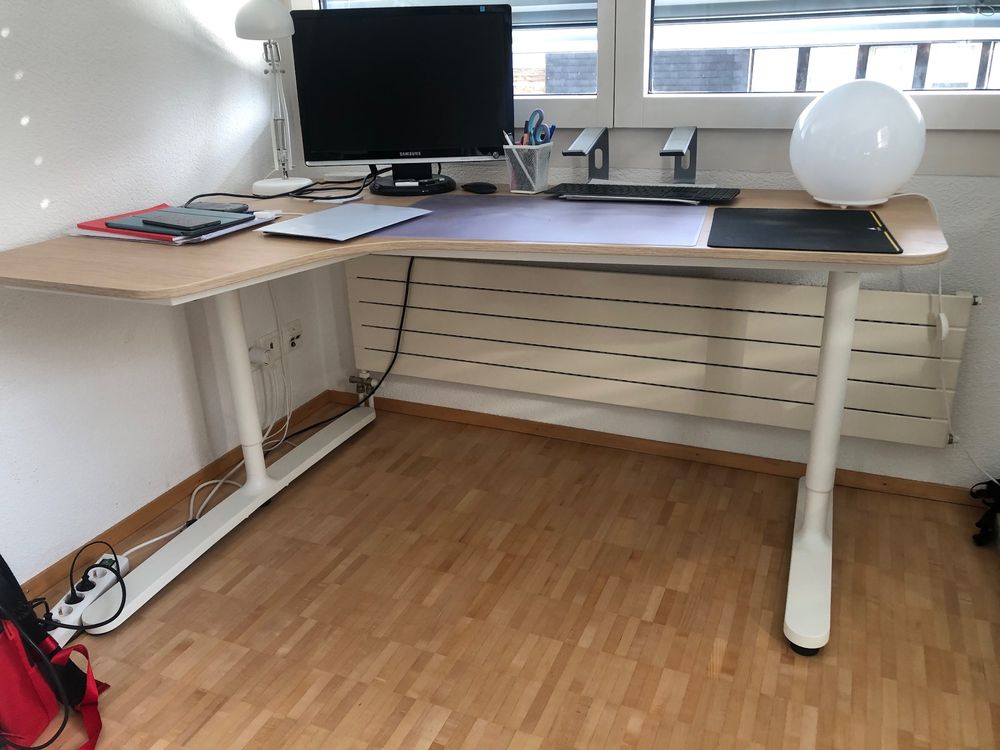 Erstaunlich Schreibtisch Ber Eck Ikea Fotos