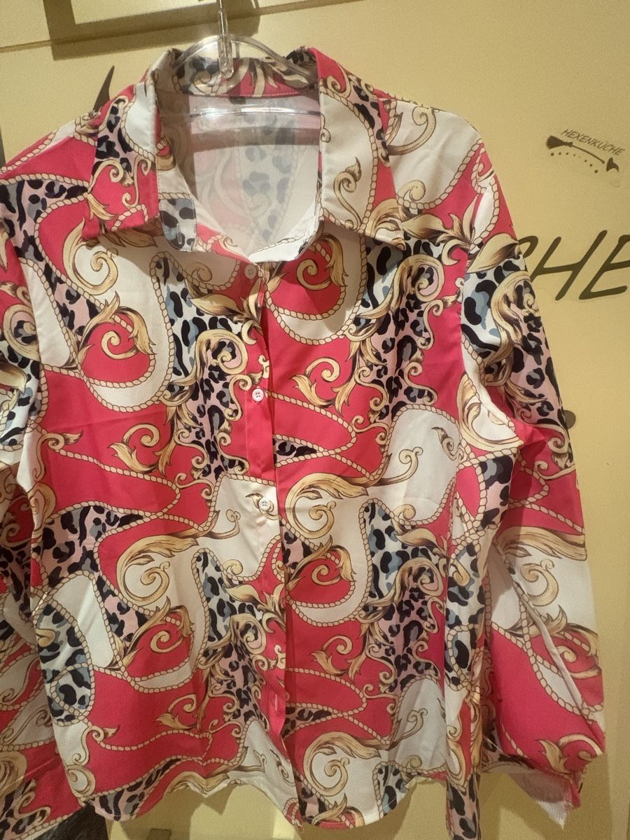 Camicette: Kettenmuster Bluse pink – Nuovo (secondo la descrizione) da Obbürgen venduto da bugi6868 2