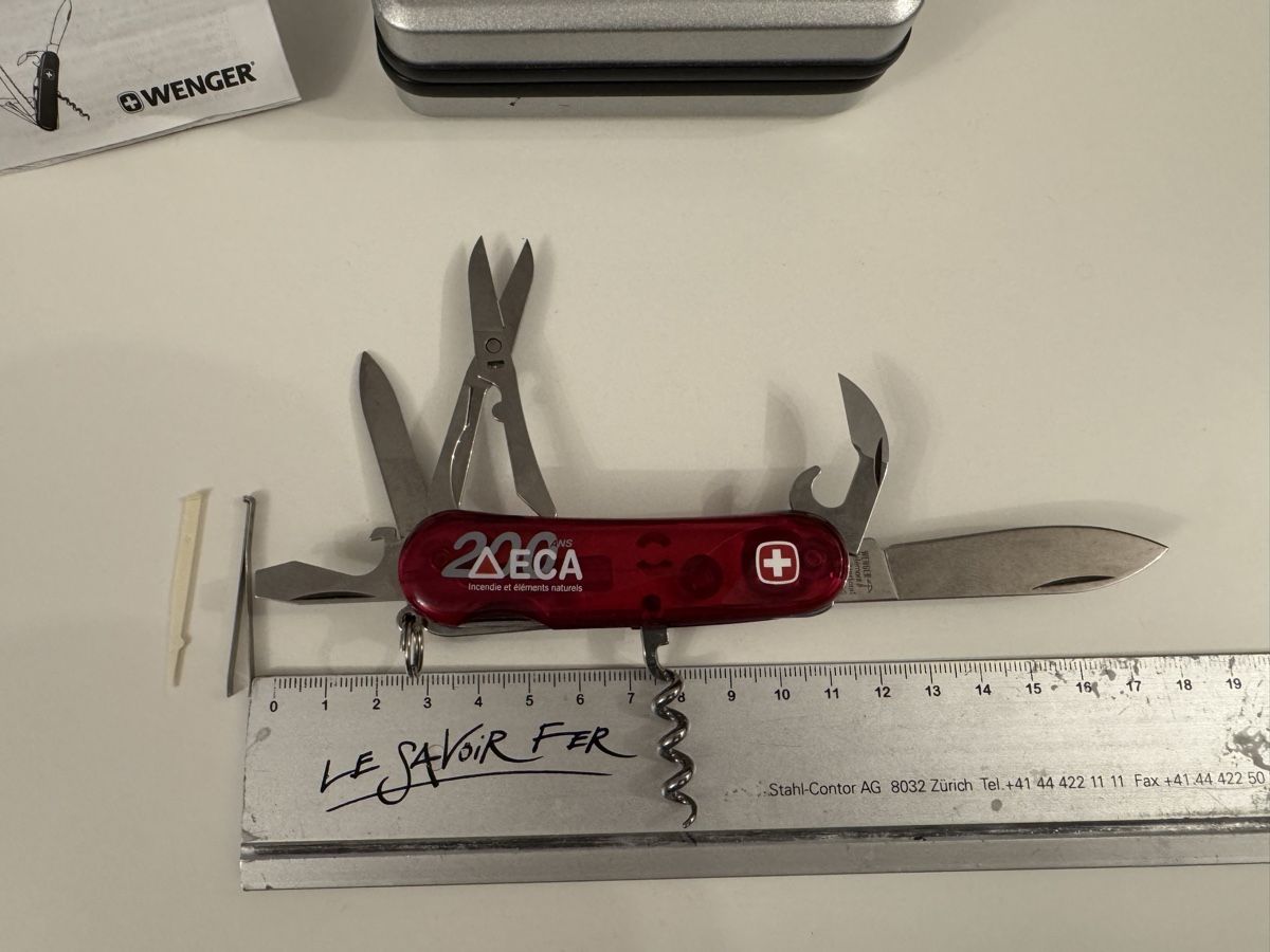 Wenger Coltelli tascabile: Couteau suisse Wenger Neuve 200 ans ECA – Nuovo e nell'imballaggio originale da Lausanne venduto da Michel_Ozcan 1