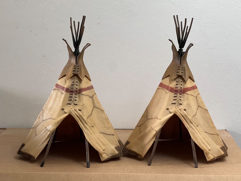 2 Schleich Tipi Zelt Tipis Zelte Indianer | Kaufen auf Ricardo